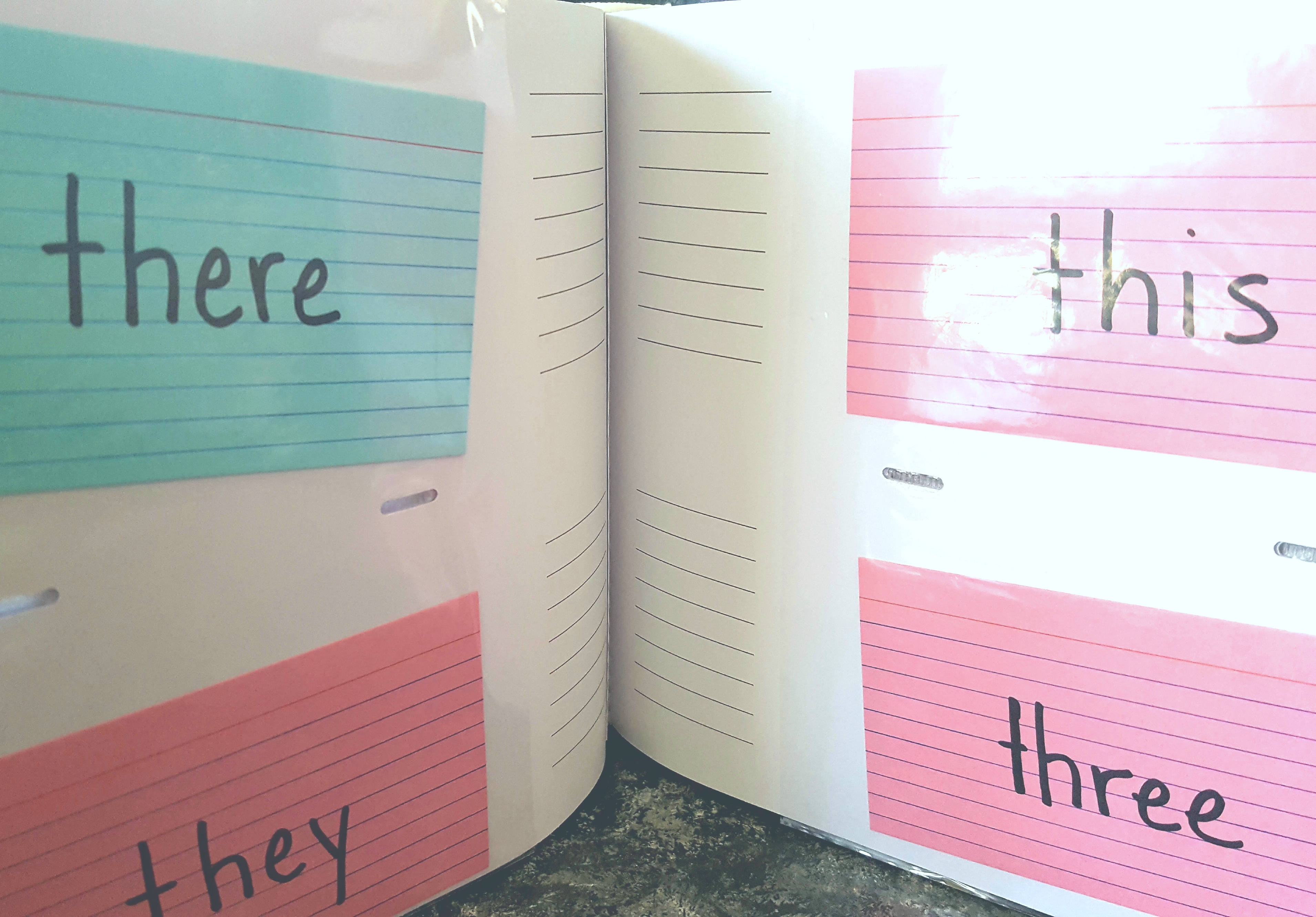 Our Super Simple System for Making Sight Words Easy & FUN! #unschooling #homeschool #kindergarten #myunschoollife